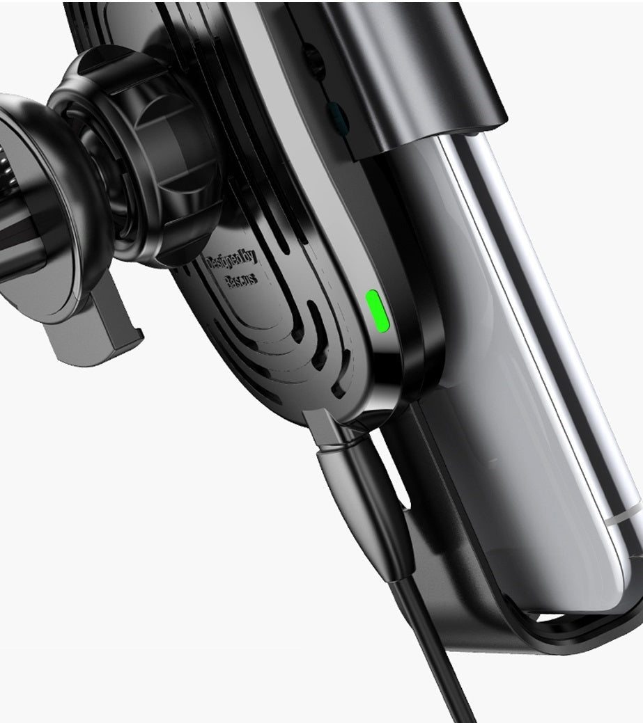 Wireless Qi Charging Car Holder for smartphones - easy - Trendences ~