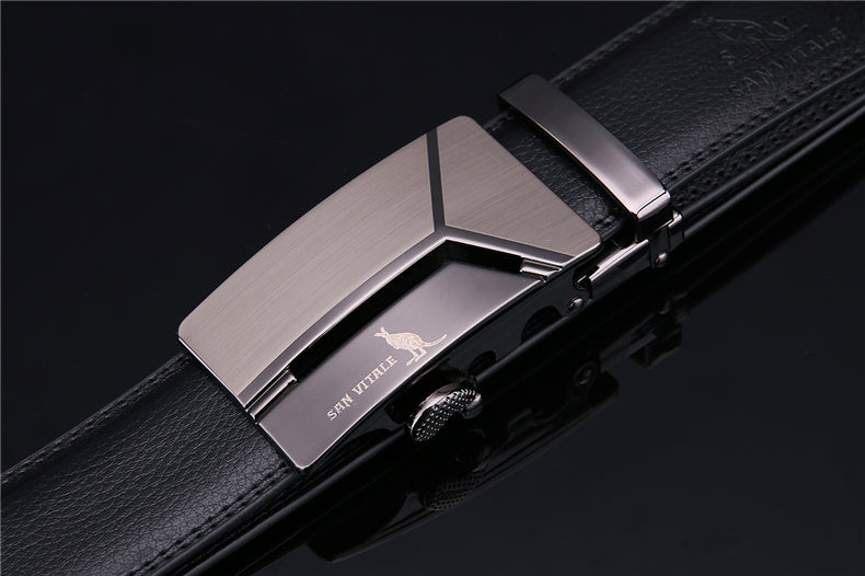 Men's Genuine Leather Fashion Belt - easy - Trendences ~