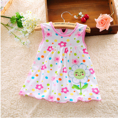 Lovely Mini Floral Children Sleeveless - easy - Trendences ~