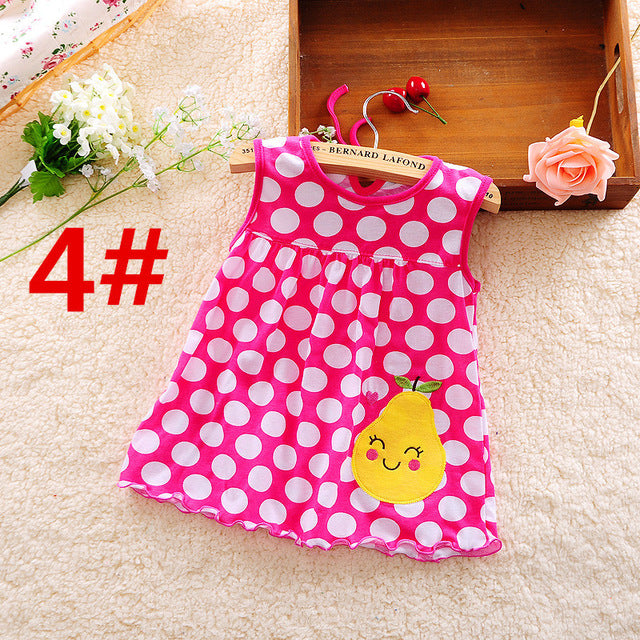 Lovely Mini Floral Children Sleeveless - Brown / 7-9 months - easy - Trendences ~