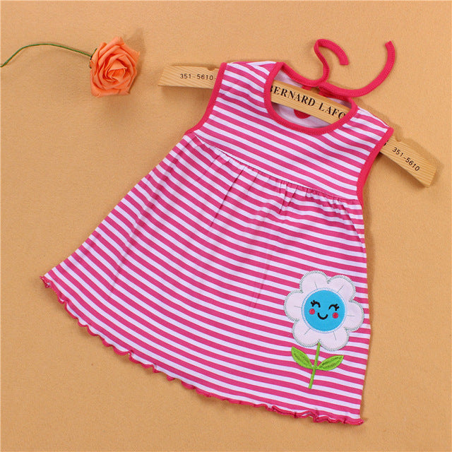 Lovely Mini Floral Children Sleeveless - Gray / 7-9 months - easy - Trendences ~