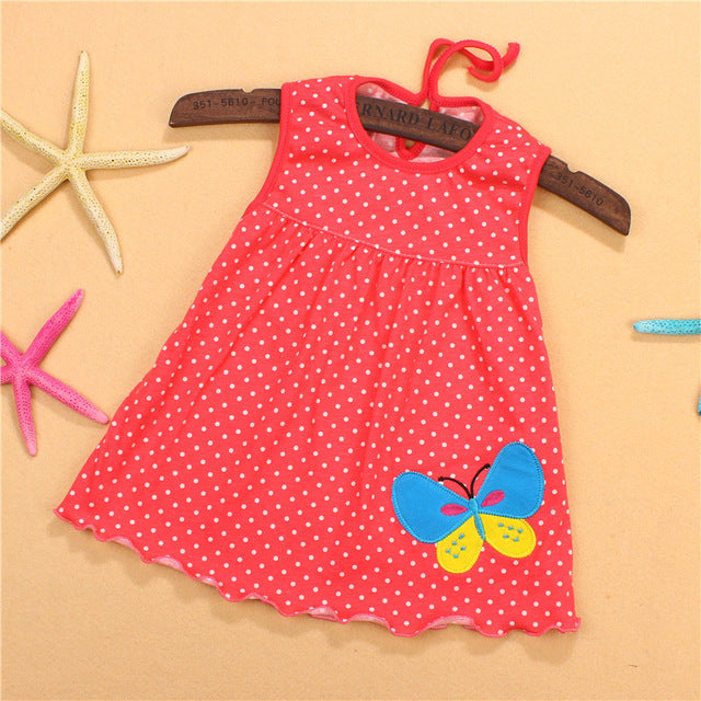 Lovely Mini Floral Children Sleeveless - Dark Grey / 7-9 months - easy - Trendences ~