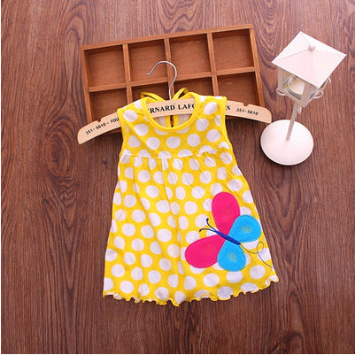 Lovely Mini Floral Children Sleeveless - Pink / 7-9 months - easy - Trendences ~