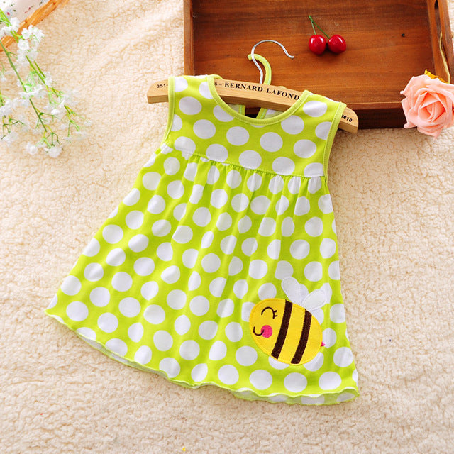 Lovely Mini Floral Children Sleeveless - Red / 7-9 months - easy - Trendences ~