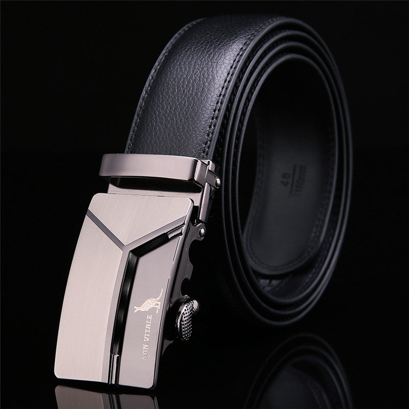 Men's Genuine Leather Fashion Belt - easy - Trendences ~
