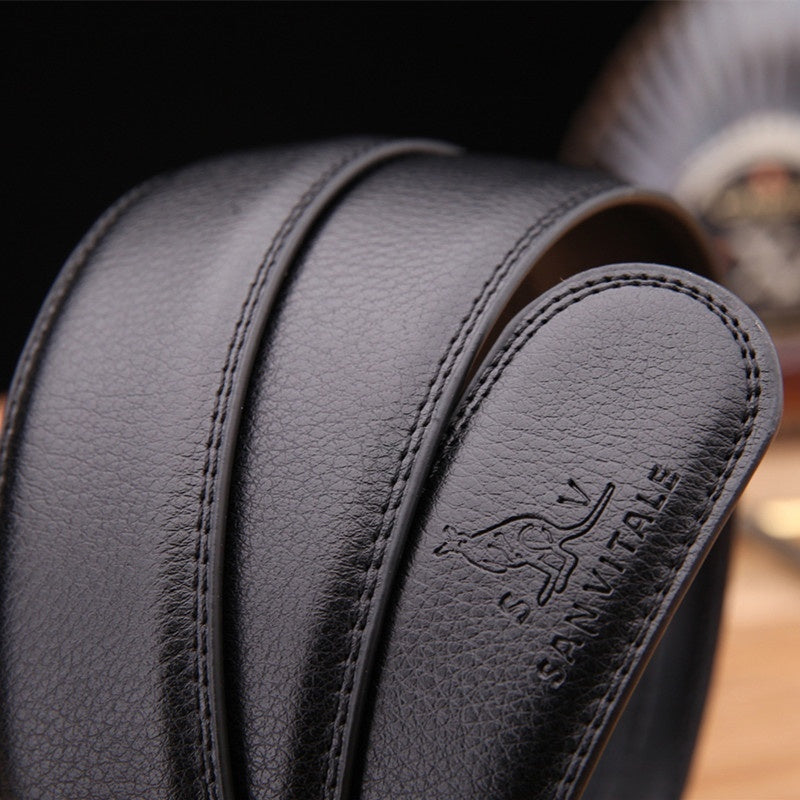 Men's Genuine Leather Fashion Belt - easy - Trendences ~