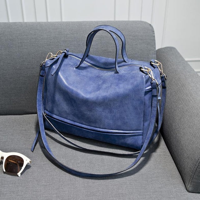 Adeline Vegan Shoulder Bag - Bluebird - easy - Trendences ~