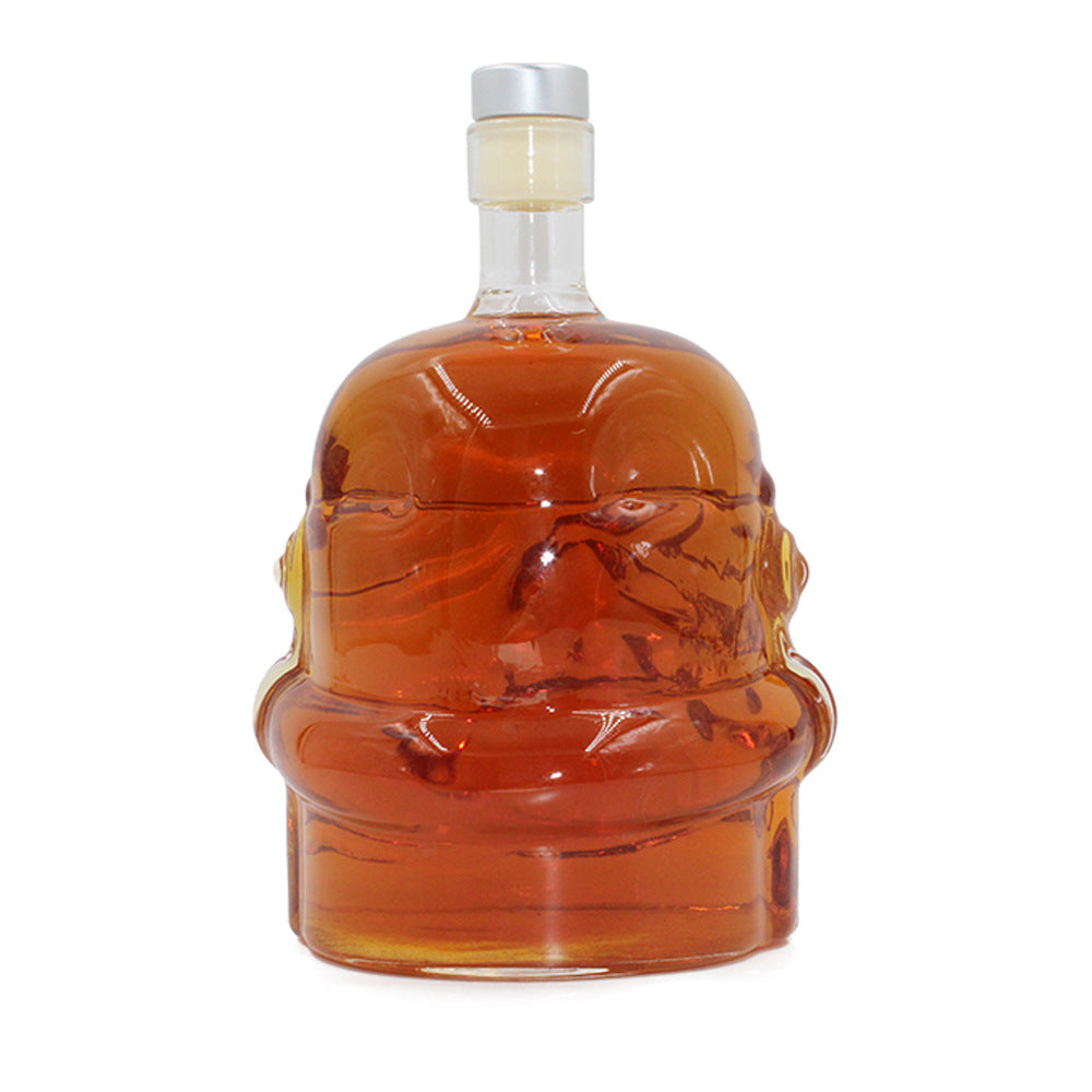 Star Wars Stormtrooper Helmet Crystal Glass Decanter - easy - Trendences ~