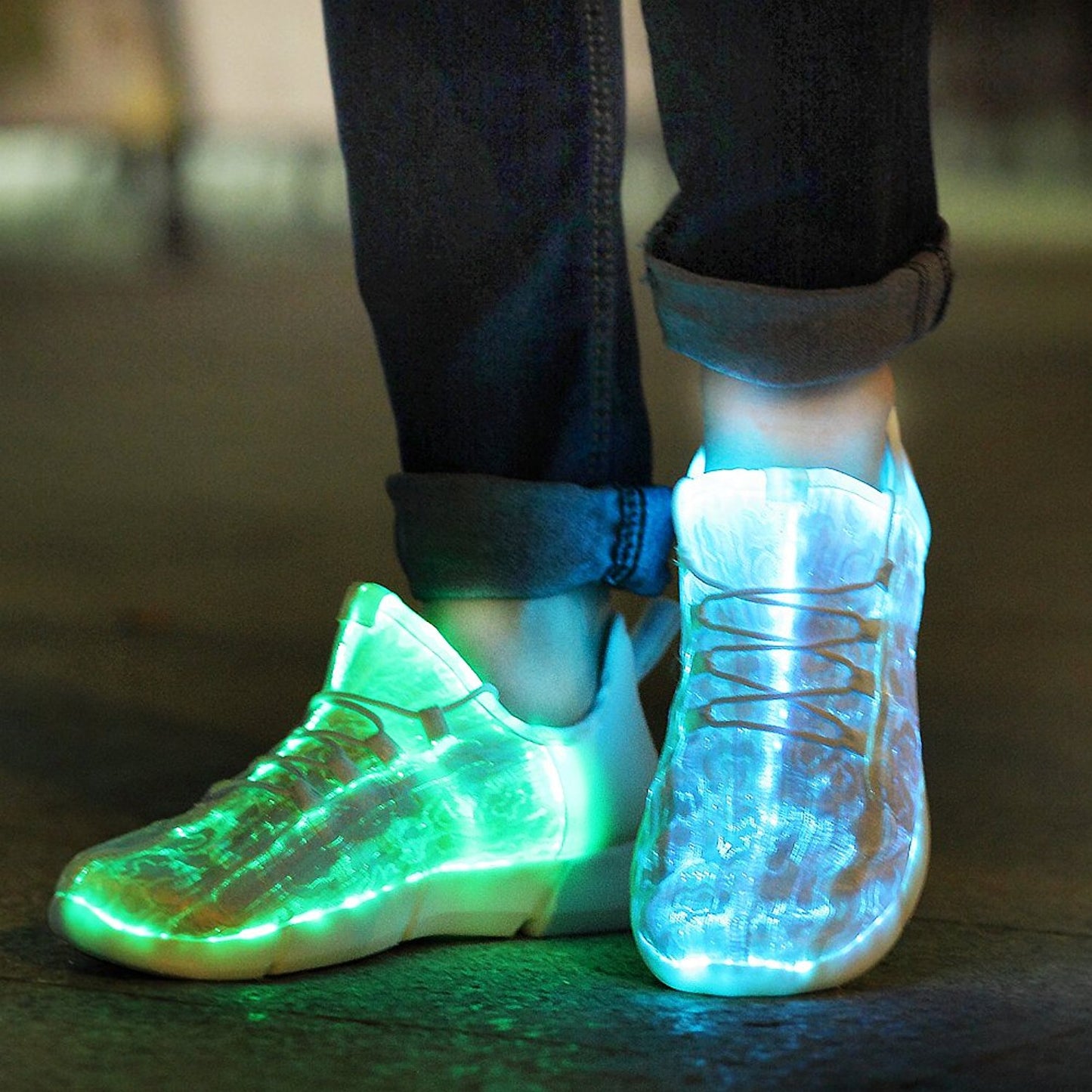 Glowing Unisex Sneakers - easy - Trendences ~