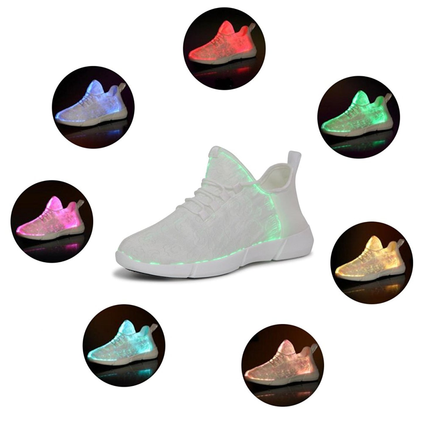 Glowing Unisex Sneakers - easy - Trendences ~