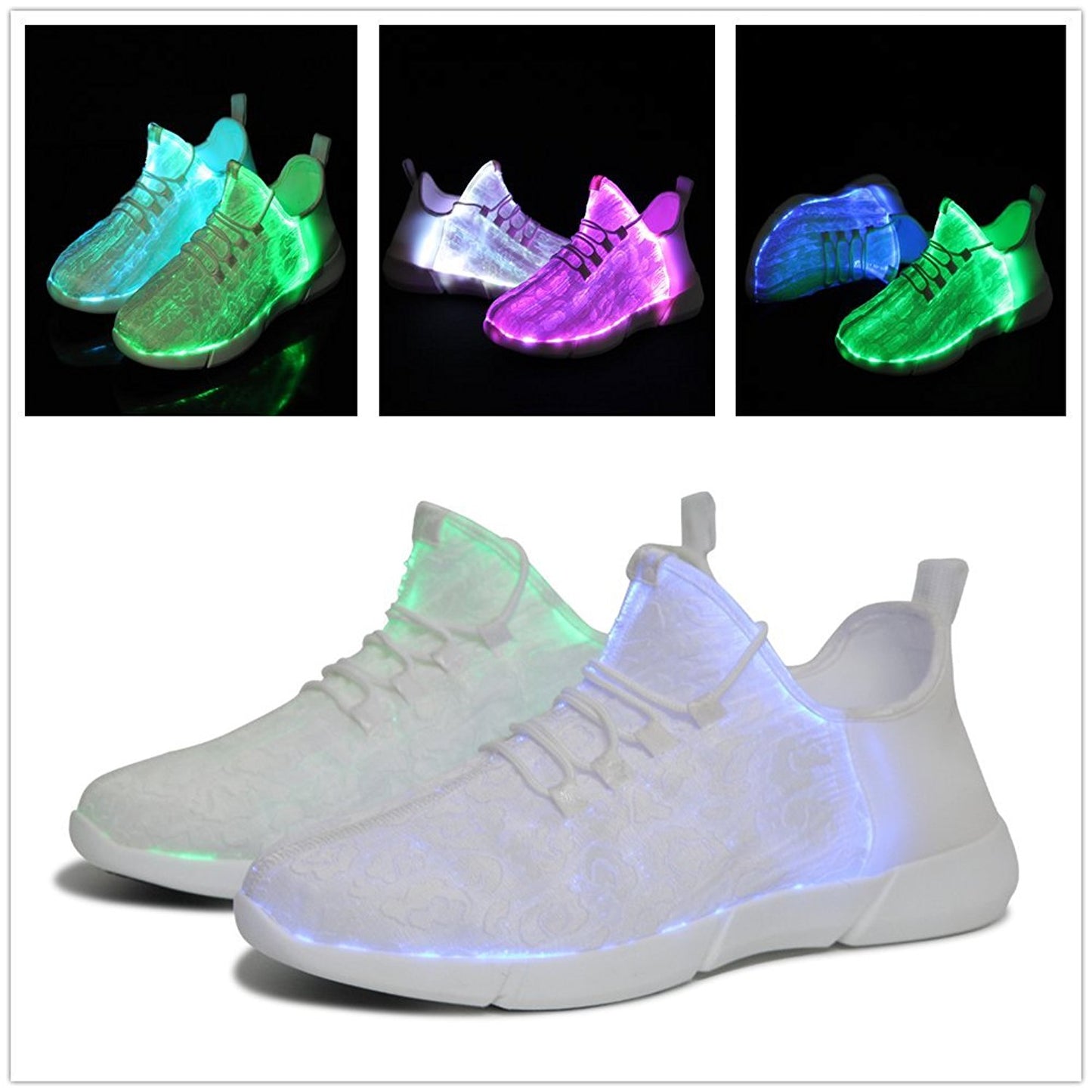 Glowing Unisex Sneakers - easy - Trendences ~