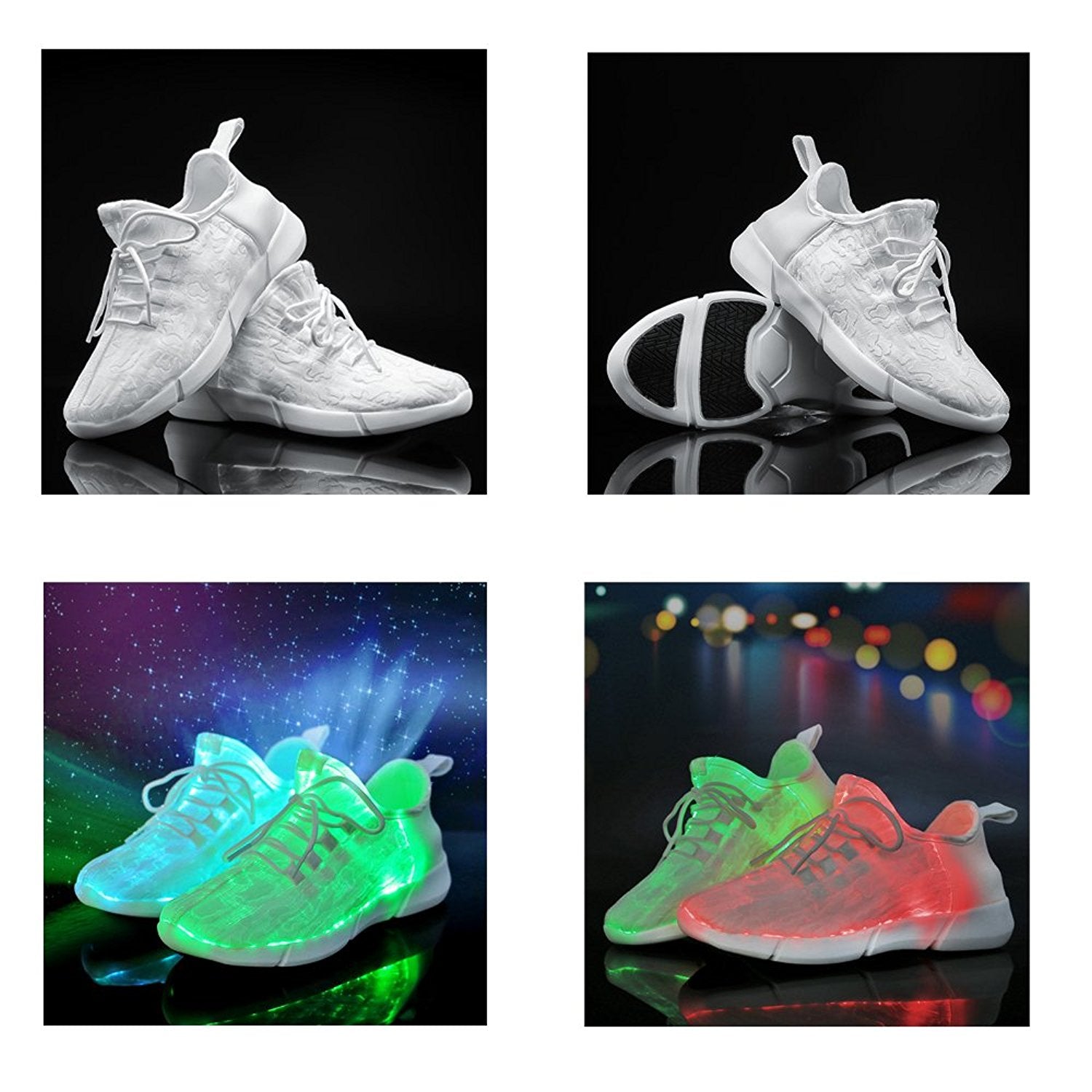 Glowing Unisex Sneakers - easy - Trendences ~