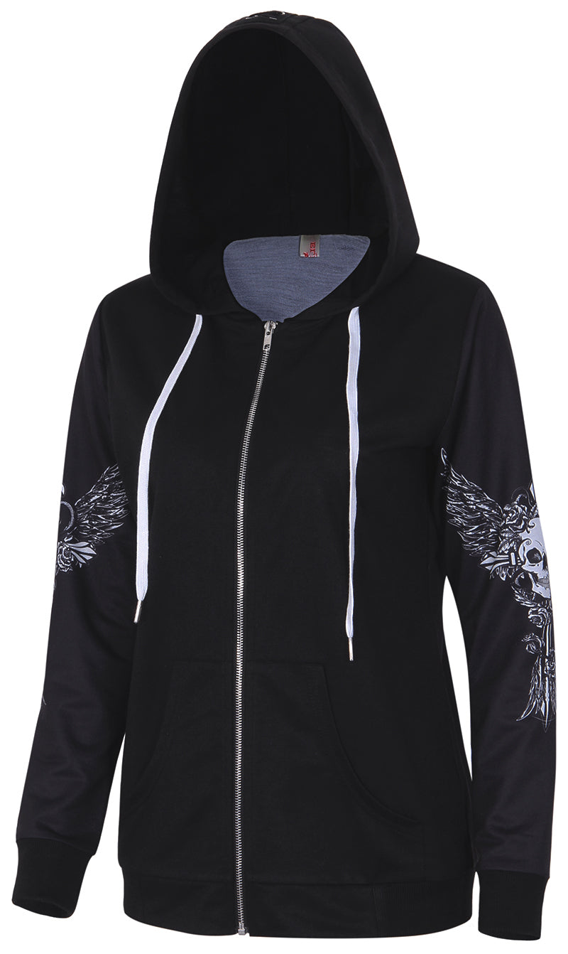 Women's Casual Hooded Sweatshirt - easy - Trendences ~