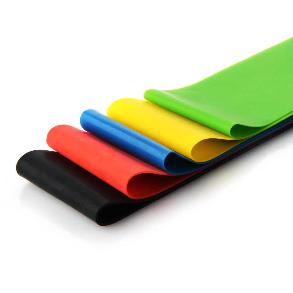 5 Colors Workout Elastic Bands - easy - Trendences ~