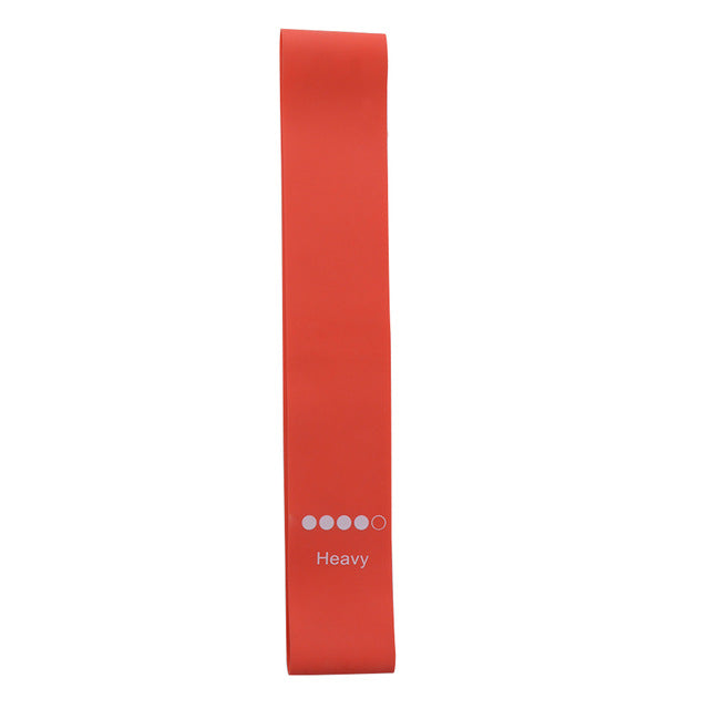 5 Colors Workout Elastic Bands - Red - easy - Trendences ~