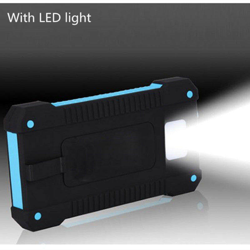 Solar Waterproof 20000 mAh Portable Power Bank with LED - easy - Trendences ~