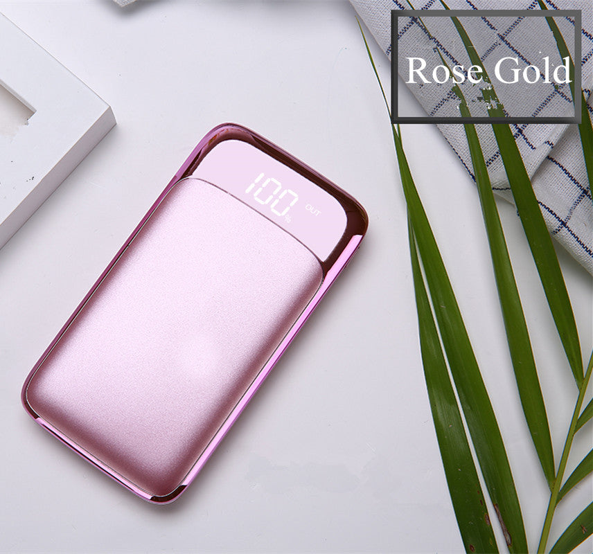 20000 mAh Portable Power Bank 2 - Rose Gold - easy - Trendences ~
