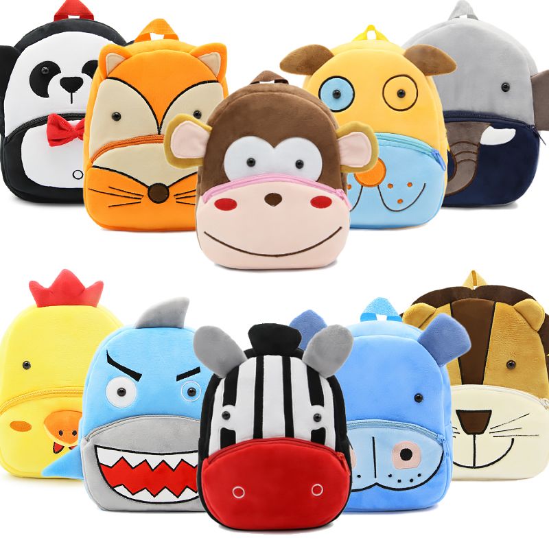 Plush Animal Backpacks for Kids - easy - Trendences ~