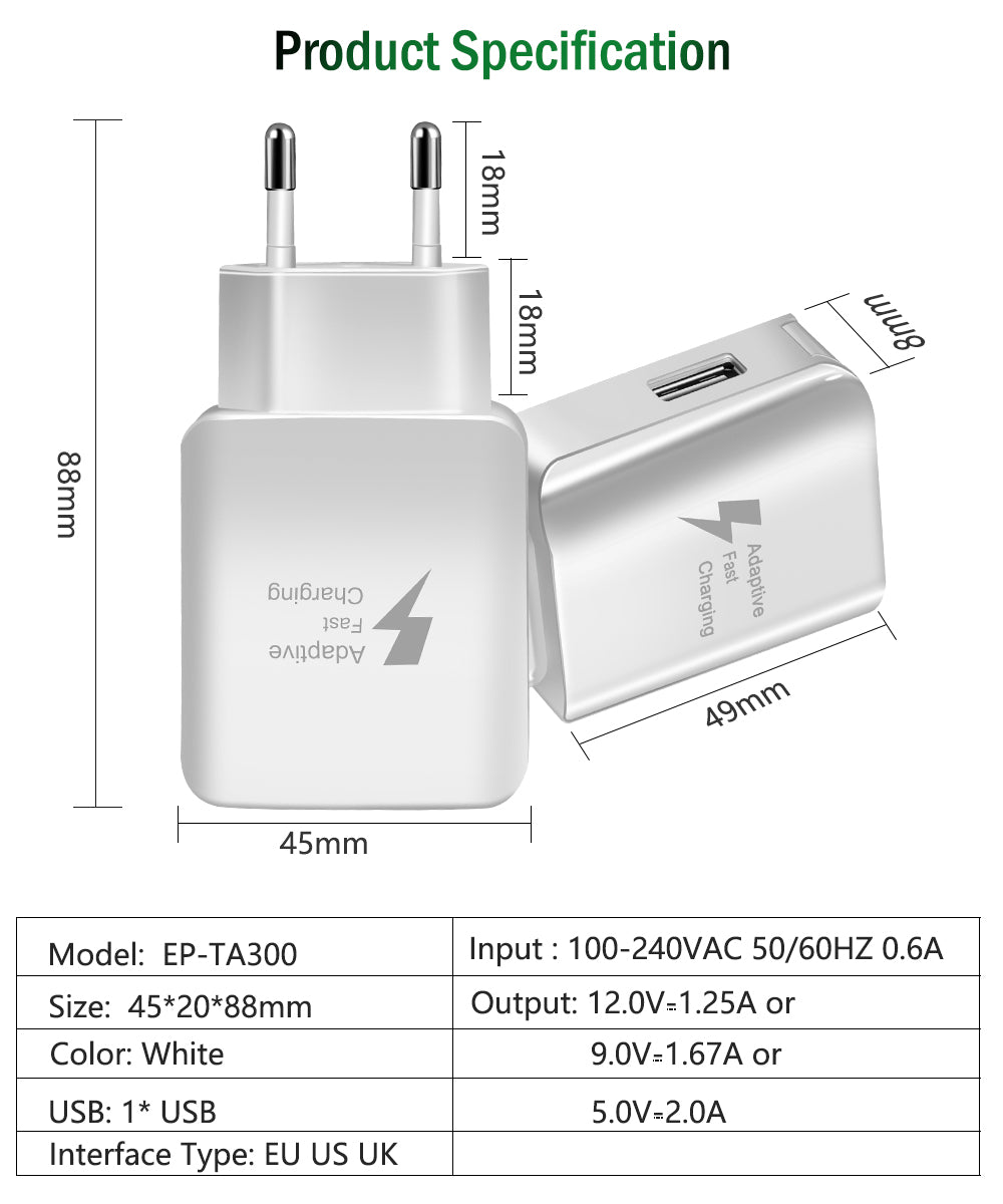 Fast USB Charger for Smartphones - easy - Trendences ~