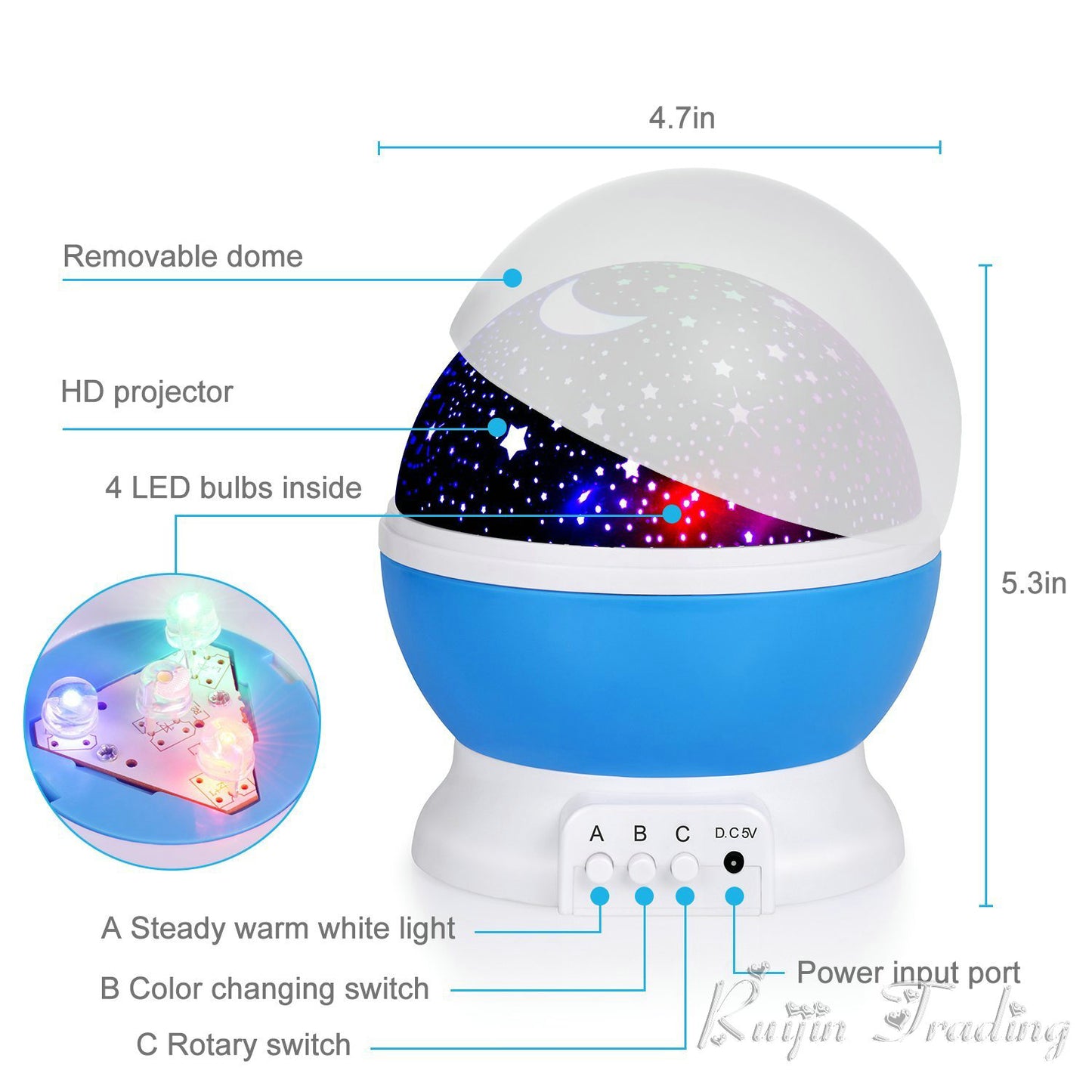 Magic Night Lamp - easy - Trendences ~