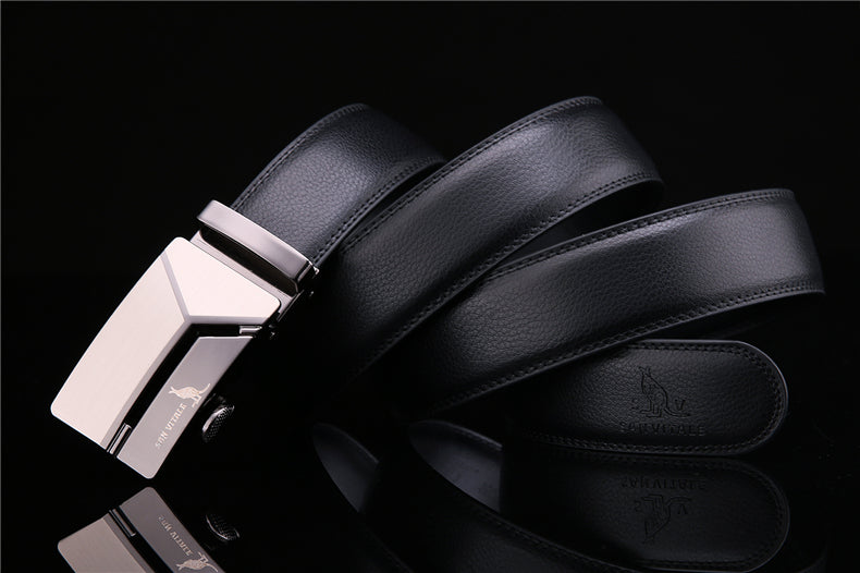 Men's Genuine Leather Fashion Belt - easy - Trendences ~
