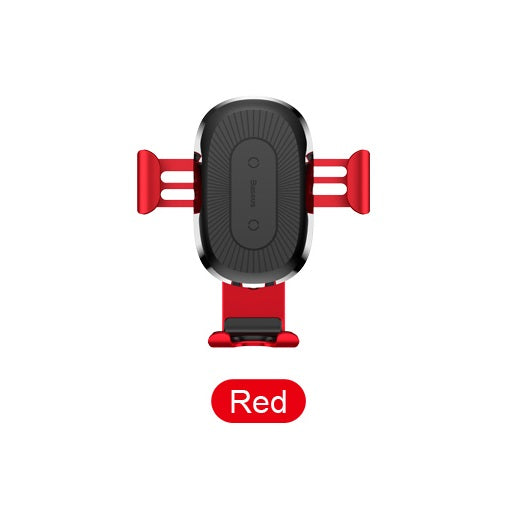 Wireless Qi Charging Car Holder for smartphones - Red - easy - Trendences ~