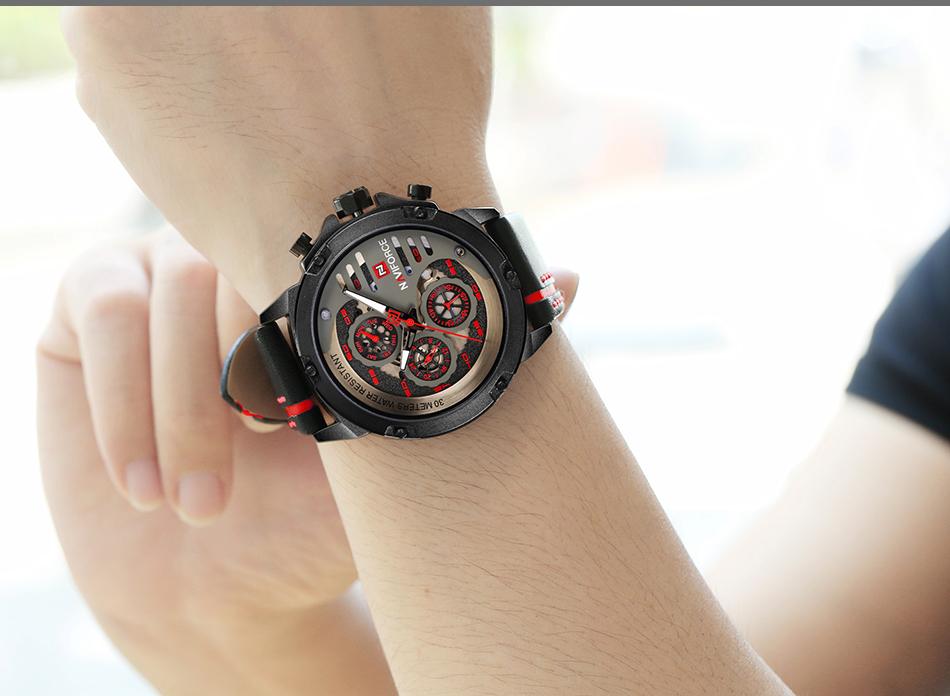 Gorgon Wrist Watch by NAVIFORCE - easy - Trendences ~