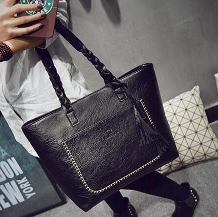 Aimee Vintage Handbag - Oreo - easy - Trendences ~