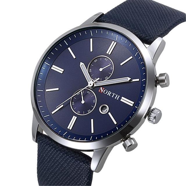 Kingwood Wrist Watch by North - Blue Lotus - easy - Trendences ~