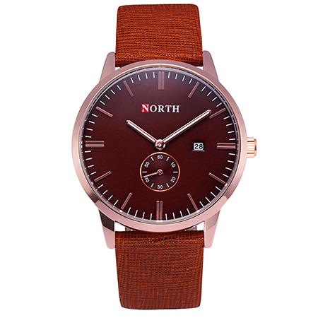 Ebony Wrist Watch by North - Pinot Noir - easy - Trendences ~