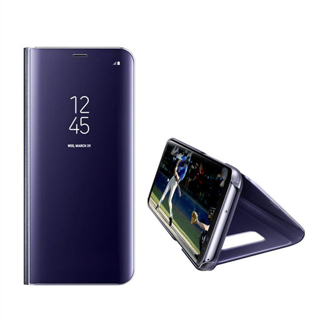 Mirror Transparent Phone Case - Purple / Samsung Galaxy S6 - easy - Trendences ~