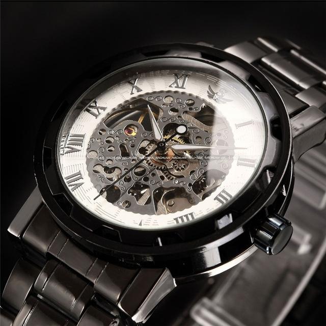 Basilisk Luxury Wrist Watch - Black Racer - easy - Trendences ~