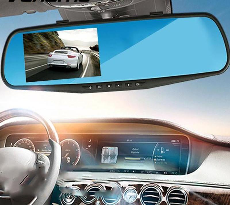 Car Mirror Video Recorder Camera with G-Sensor and Night Vision 1080P 2.8 inch - easy - Trendences ~
