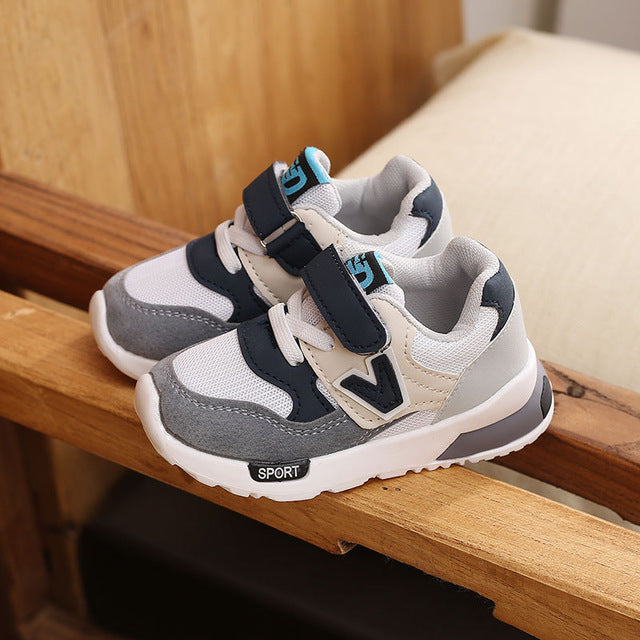 Soft Comfortable Sneakers for Kids - Gray / 6.5 - easy - Trendences ~