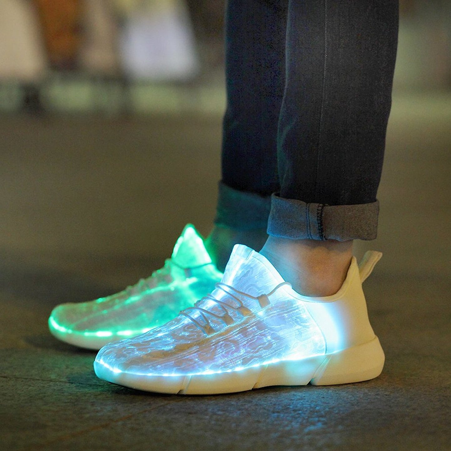 Glowing Unisex Sneakers - easy - Trendences ~