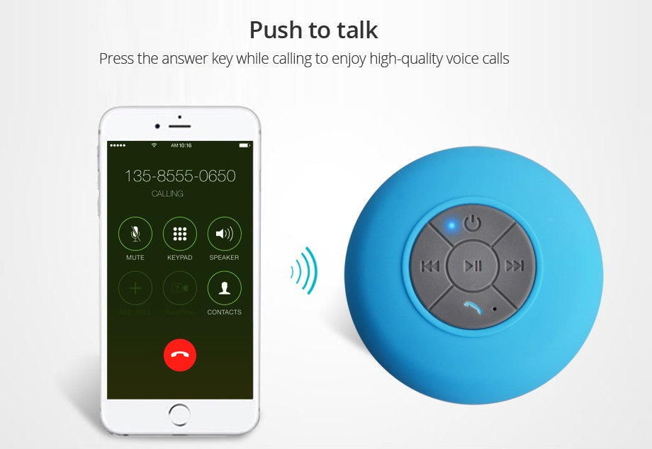 Waterproof Bluetooth Mini Speaker - easy - Trendences ~