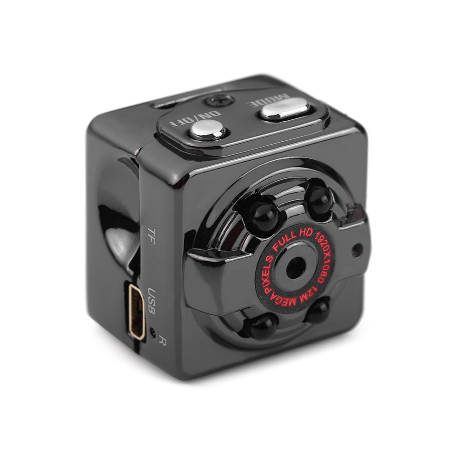 Night Vision Mini DV Camera SQ8 1080 Full HD - Black - easy - Trendences ~