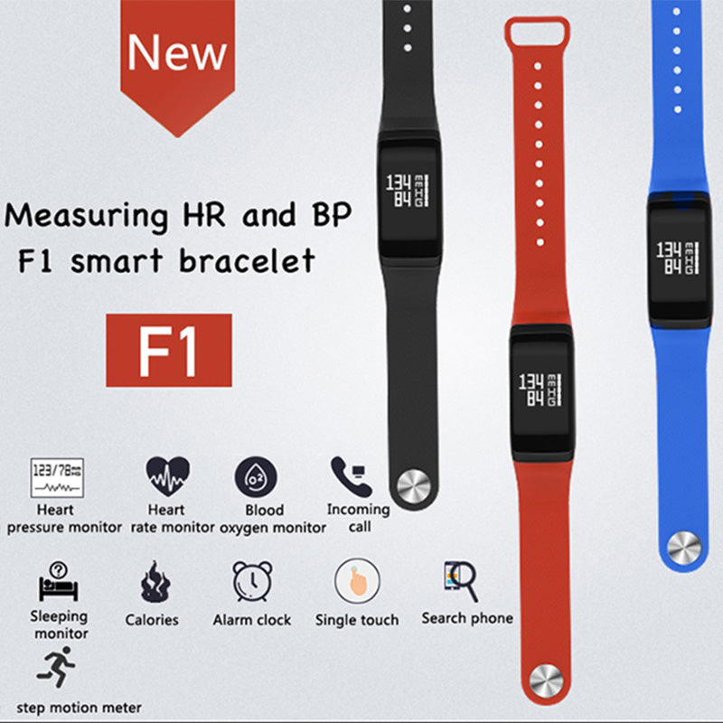 F1 Fitness Waterproof Smart Bracelet Tracker - easy - Trendences ~