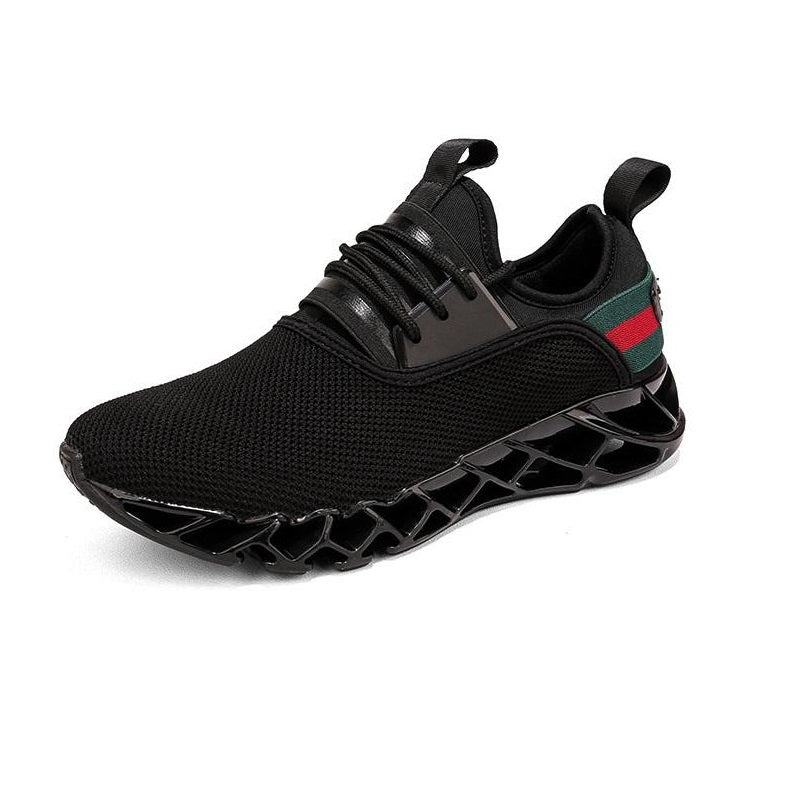 Breathable Men EVA Sneakers - Black / 6.5 - easy - Trendences ~