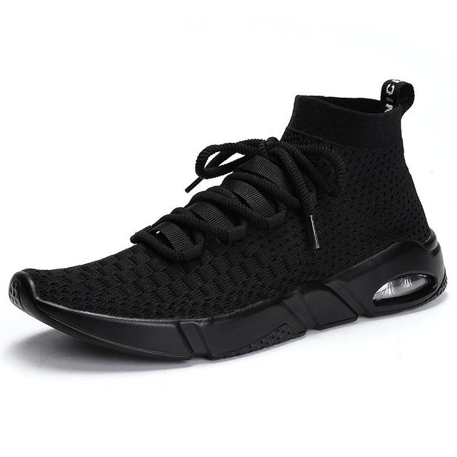 Men Lightweight Running Shoes - Black / 11 - easy - Trendences ~