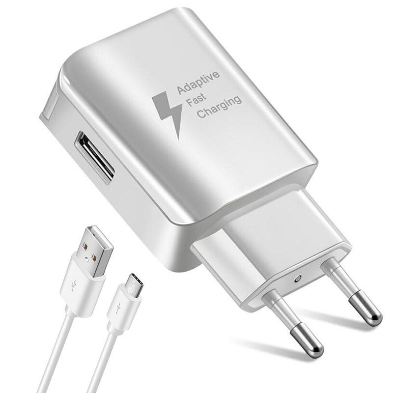 Fast USB Charger for Smartphones - White / EU - easy - Trendences ~
