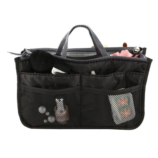 Multifunctional Organizer Travel Bag - Black - easy - Trendences ~