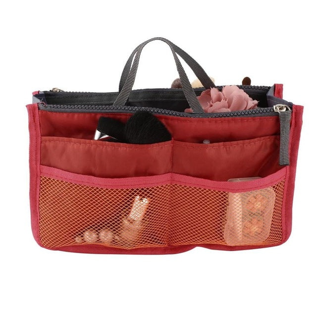 Multifunctional Organizer Travel Bag - Orange red - easy - Trendences ~