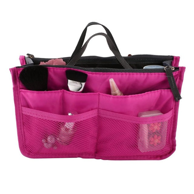 Multifunctional Organizer Travel Bag - Rose red - easy - Trendences ~