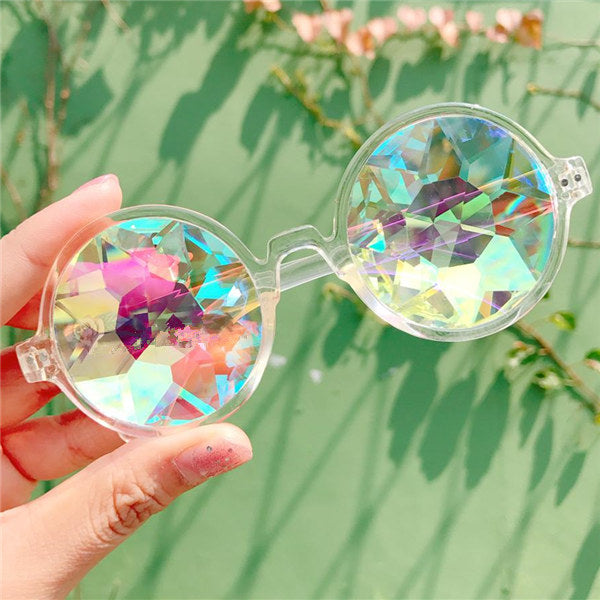Festivals Kaleidoscope Glasses - Clear - easy - Trendences ~