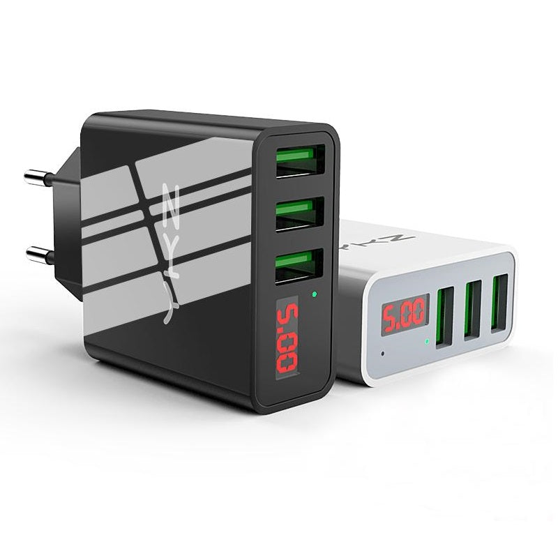 Multi USB Travel Charger 15W 3 Slots - easy - Trendences ~