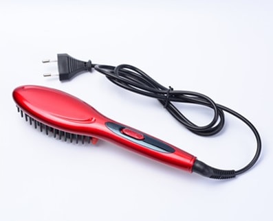 Ceramic Wonderbrush Straightener - Red / AU - easy - Trendences ~