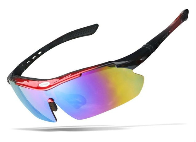 Transformer Polarized Glasses - Red / Multi - easy - Trendences ~